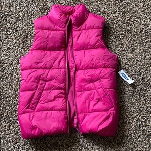 brand new pink vest